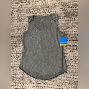 New NWT Columbia Women's Wander More space dyed gray Tank Top